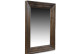 Specchio rettangolare antico verticale in legno 58x4.5x78.5cm