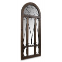 Specchio verticale antico in legno 60x3x130cm