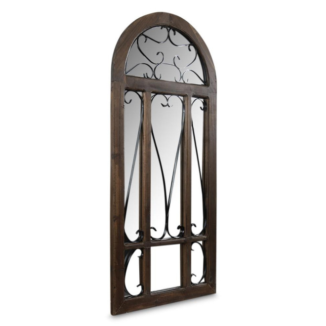 Miroir Ancien Vertical Bois 60x3x130cm