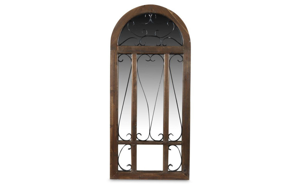 Miroir Ancien Vertical Bois 60x3x130cm Miroir Ancien Vertical Bois 60x3x130cm