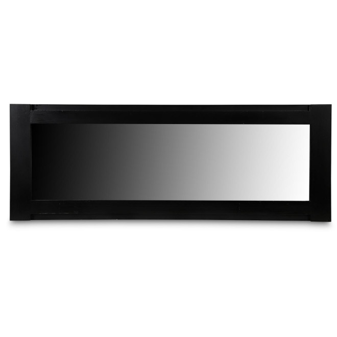 Grand Miroir Bois Noir 150x2x40cm