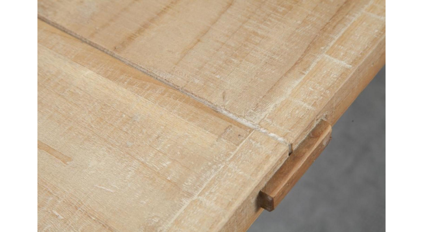 Table à Manger Bois Marron 180x90x80cm