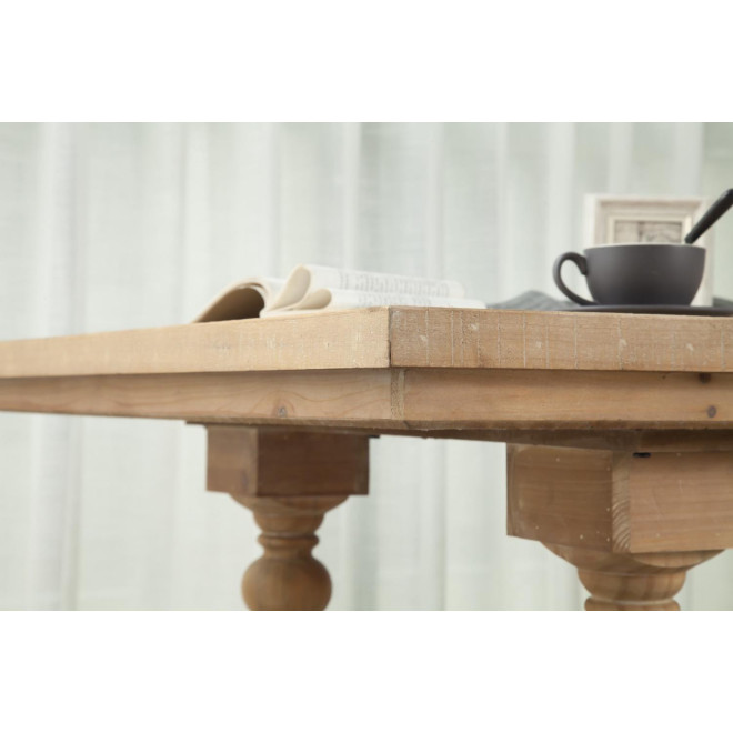 Table à Manger Bois Marron 180x90x80cm