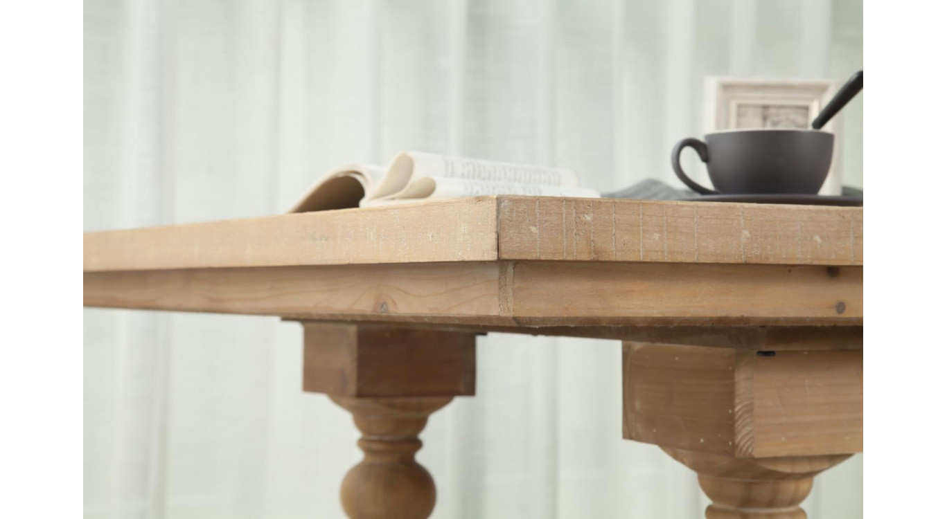 Table à Manger Bois Marron 180x90x80cm