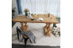 Esstisch Holz Braun 180x90x80cm