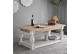 Table Basse Bois Blanc 120x70x50cm