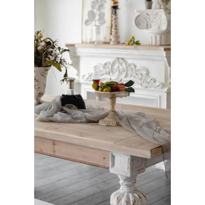 Table Basse Bois Blanc 120x70x50cm