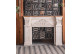 Repisa de madera blanca 148x28x110cm