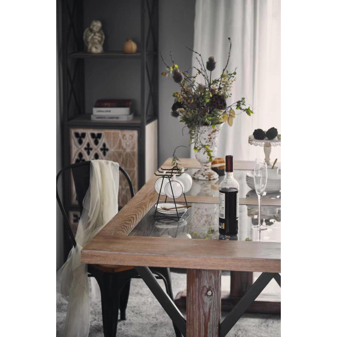 Esstisch Holz Braun 180x85x78cm