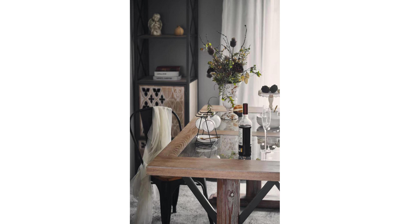 Esstisch Holz Braun 180x85x78cm