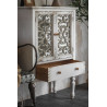 Buffet 1 Tiroir Bois Blanc 71.5x40x111cm