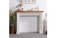 Kaminmantel Holz Weiß 126x32x100.3cm