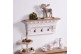 Holzregal Weiß 81x15x35.3cm