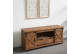 TV-Möbel mit 2 Schubladen Holz Braun 140x40x60cm