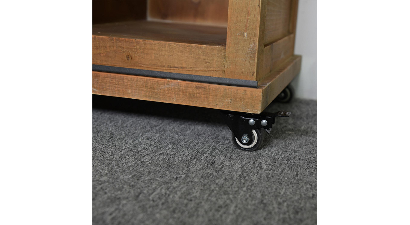 Anrichte mit 5 Schubladen Holz Braun 79x42x85.5cm