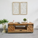 Mueble TV 1 Cajón Madera Marrón 120x60x46.5cm