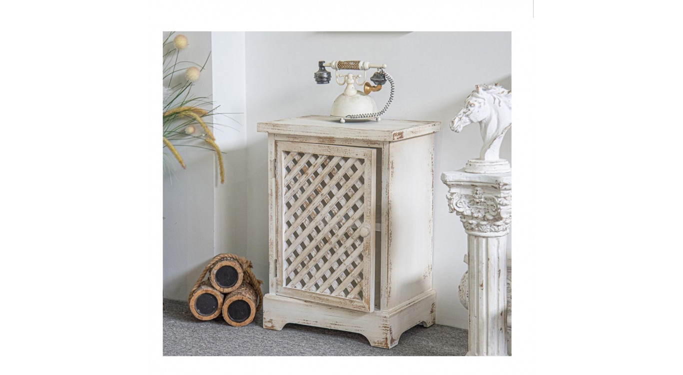 Buffet Bois Blanc 50x36x70cm