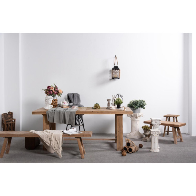 Table à Manger Bois Marron 200x100x80cm