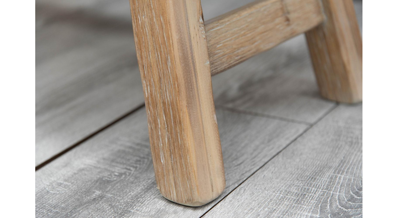 Sitzbank Holz Braun 90x35x45cm