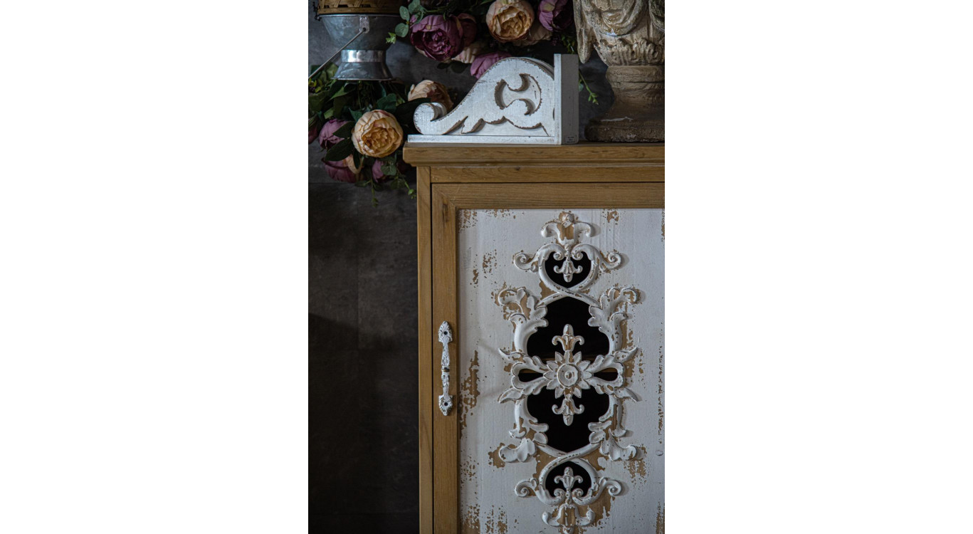 Buffet Bois Marron 50x35x130cm