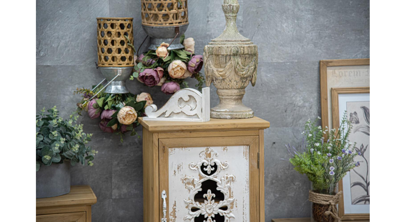 Buffet Bois Marron 50x35x130cm