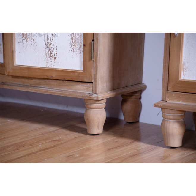 Anrichte Holz Braun 150x35x100cm