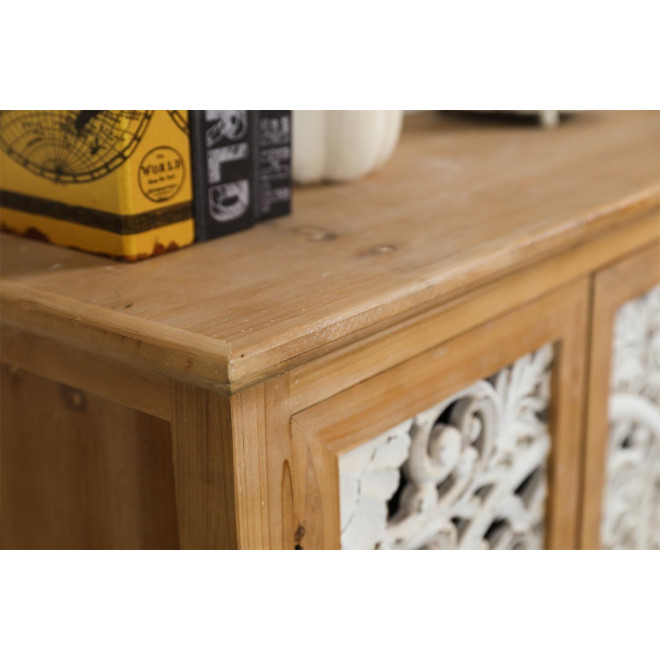 Buffet Bois Marron 150x39x91cm