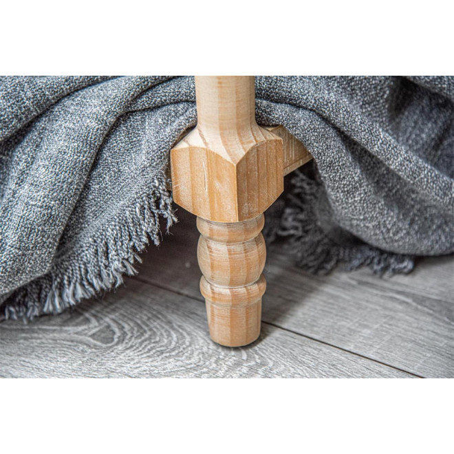 Konsole mit 2 Schubladen Holz Braun 119x44x83cm