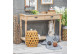 Konsole mit 2 Schubladen Holz Braun 119x44x83cm