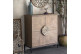 Brown wooden sideboard 86x41.5x92.5cm