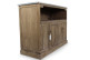Meuble Bas Rangement Bois Plateau Zinc 119x47x90cm