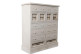Commode Grainetier 14 Tiroirs Bois Blanc 85x33x98.5cm