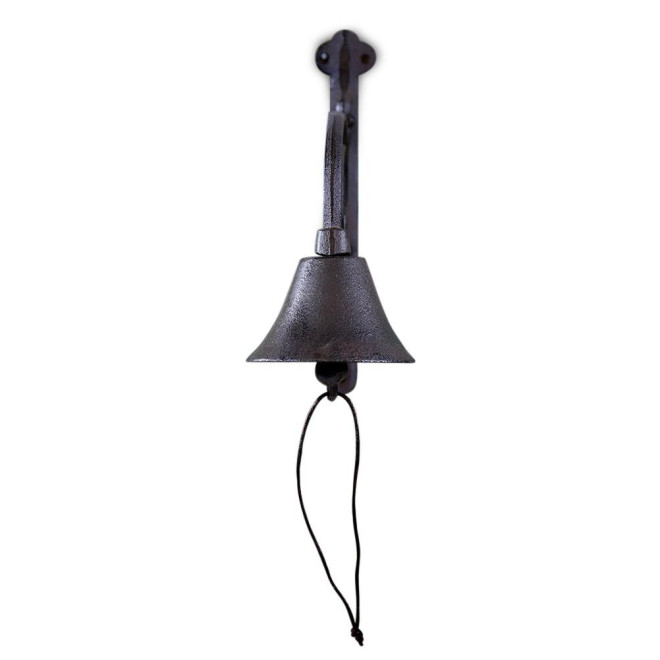 Glocke Gusseisen Braun 24.5x11.3x28cm