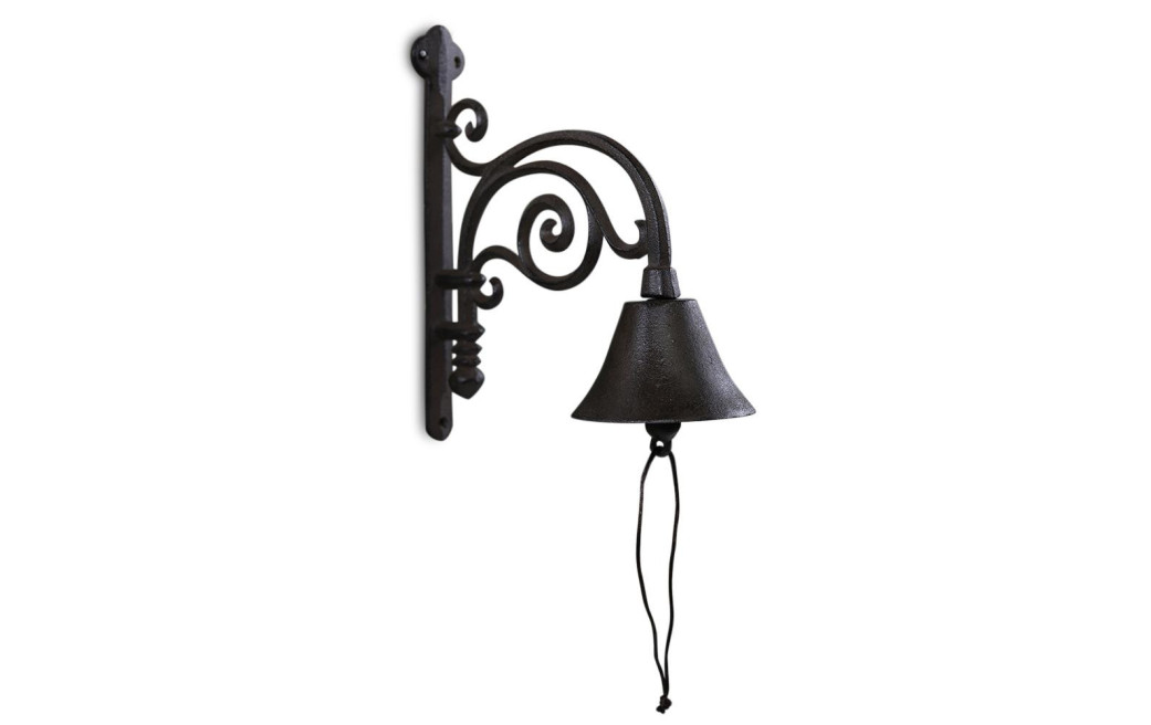 Glocke Gusseisen Braun 24.5x11.3x28cm