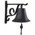Campana in ghisa marrone 31x17x31cm