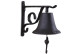 Glocke Gusseisen Braun 31x17x31cm