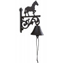 Cloche cheval fonte
