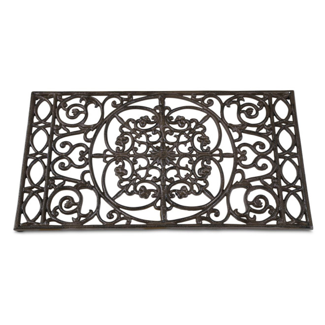 Tapis Paillasson Rectangulaire Fonte Marron 66.8x37.8x2cm