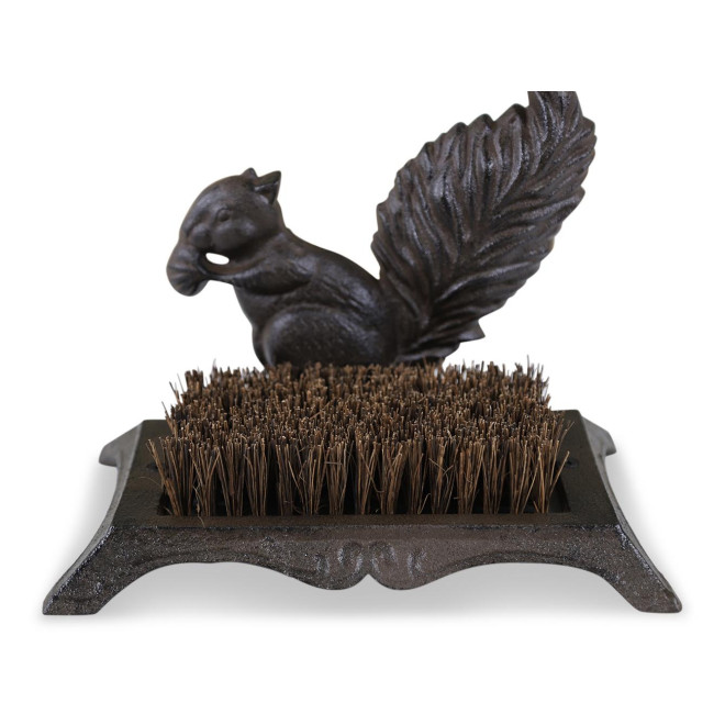 Gratte-Pied Fonte Marron 25x16x19cm