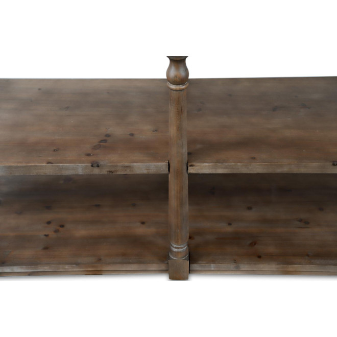 Konsole Drapier 2 Schubladen Holz 190x54x87cm