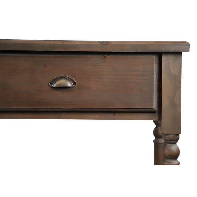Console Drapier 4 Tiroirs Bois 183x50x87cm