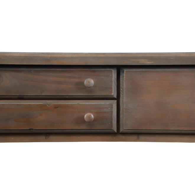 Console Drapier 4 Tiroirs Bois 183x50x87cm