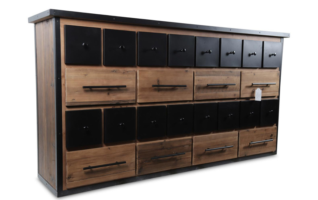 Truhe Holz Braun 180x42x95cm