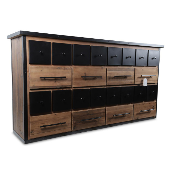 Bahut Bois Marron 180x42x95cm