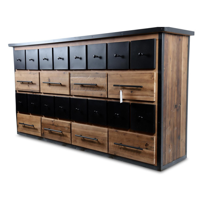 Truhe Holz Braun 180x42x95cm