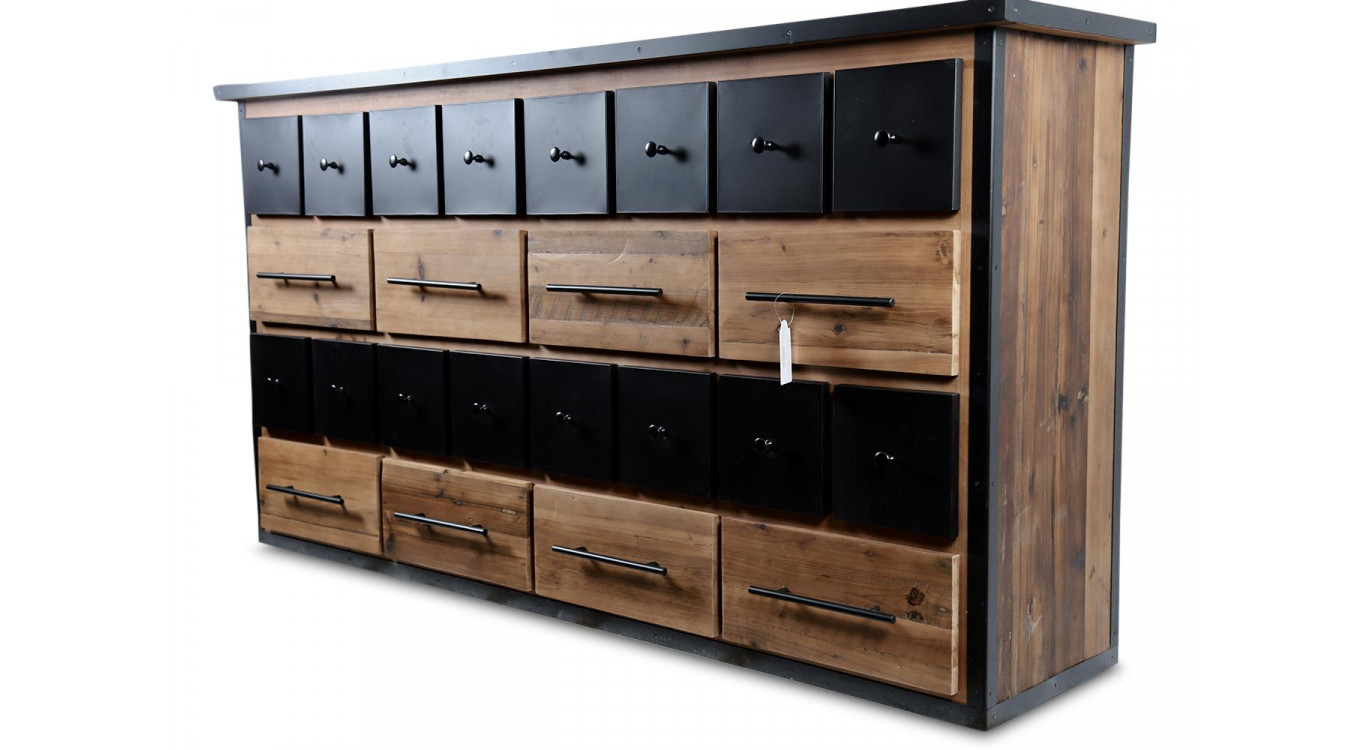 Truhe Holz Braun 180x42x95cm