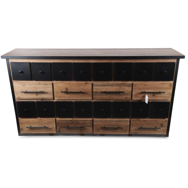 Truhe Holz Braun 180x42x95cm