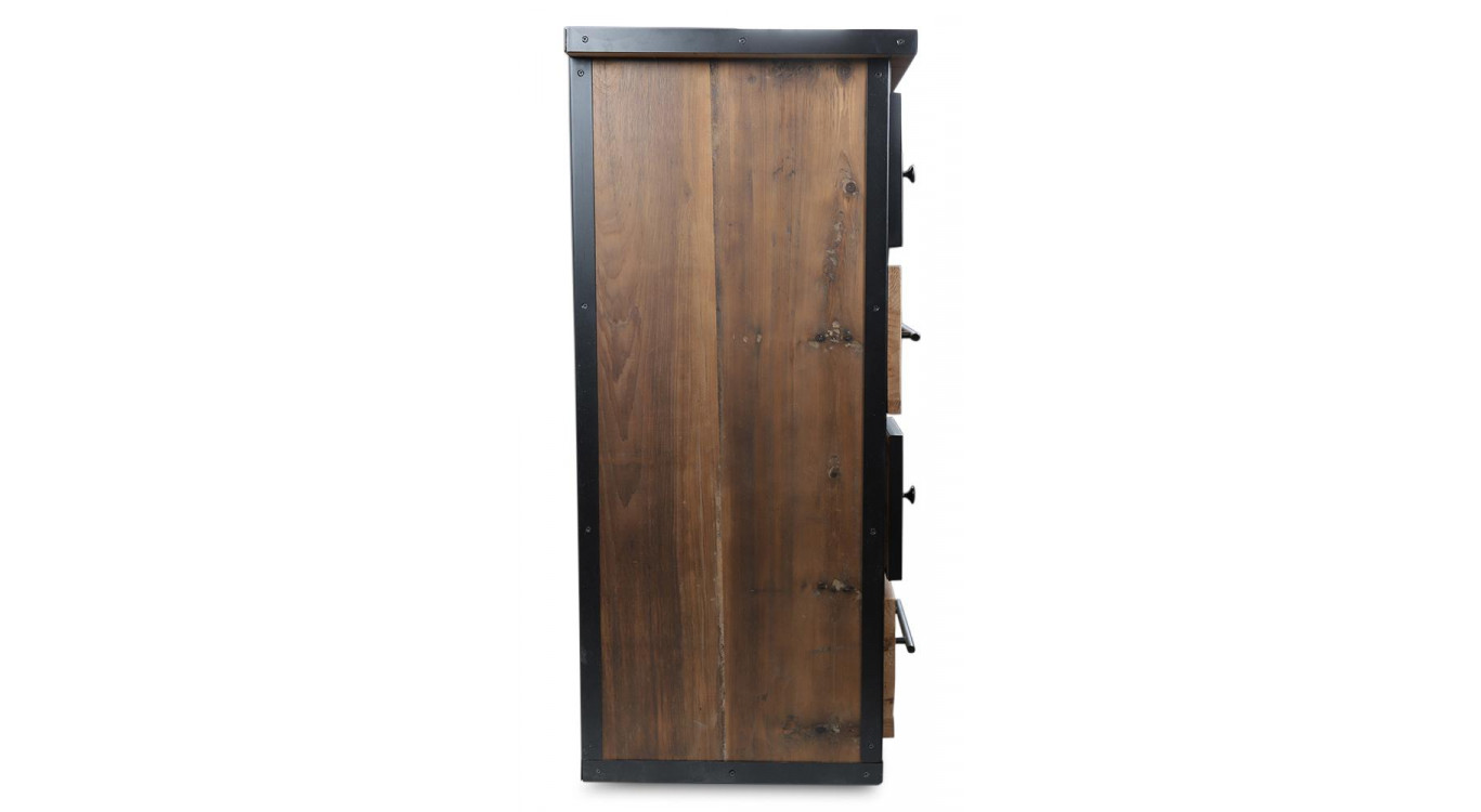 Truhe Holz Braun 180x42x95cm