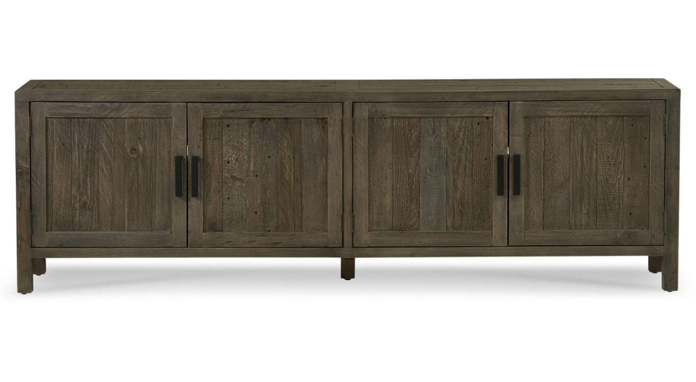 Bahut Bois Marron 220 x 40 x 68cm