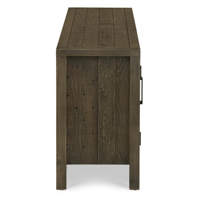 Truhe Holz Braun 220 x 40 x 68cm